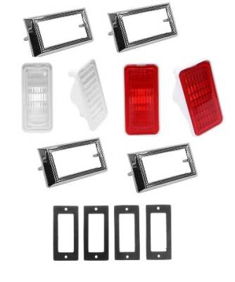 MARKER LIGHT ASSEMBLY SET (DOES FRONT AND REAR)