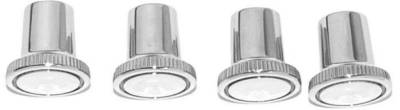VENT PULL KNOBS  - CHROME - 4 PIECES