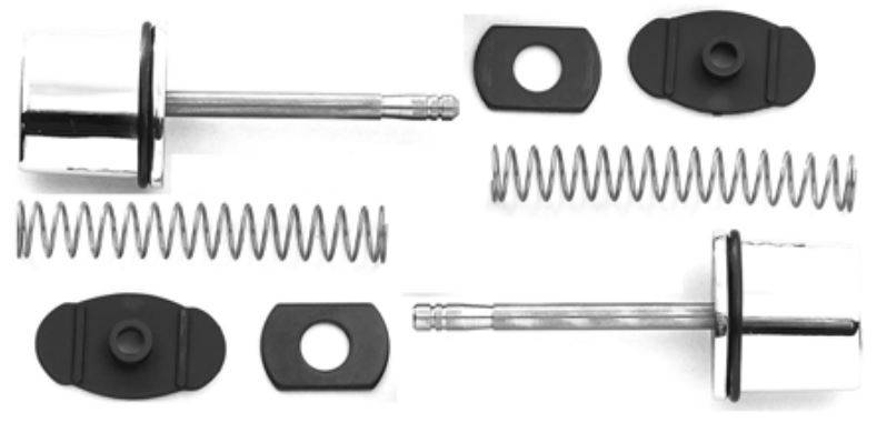 thumbnail image 2 of Trim Parts Chrome Door Handle Push Button Kit For Chevelle/El Camino (1964-1972) & Camaro 2 of 5
