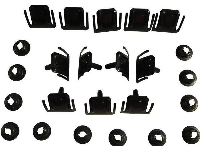 Precision Parts PCK-705-92 Molding Clip Set – 24 Pieces For Honda Civic 1992-1995 (Hatchback, DX, Si, CX, VX)