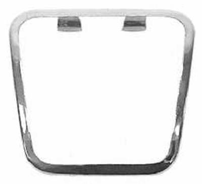 PEDAL PAD CHROME TRIM - PARK