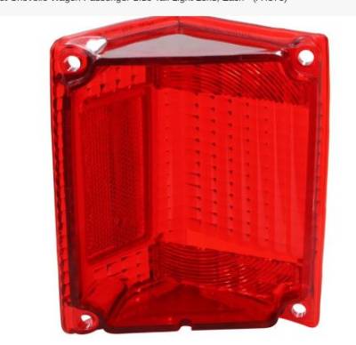 TAIL LIGHT LENS