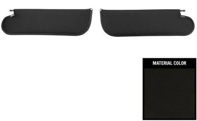 SUNVISORS - PERFORATED MATERIAL