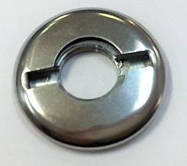 WINDSHIELD WIPER SWITCH RETAINING NUT - POLISHED STAINLESS