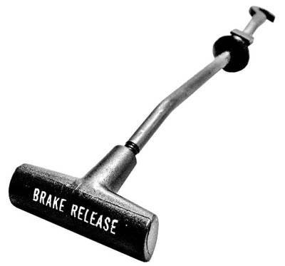 BRAKE RELEASE HANDLE ASSEMBLY