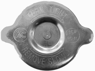 RADIATOR CAP SOLID RIVET    15 LB