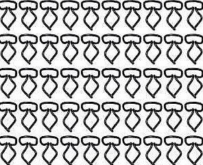 CAB AND DOOR MOLDING CLIPS