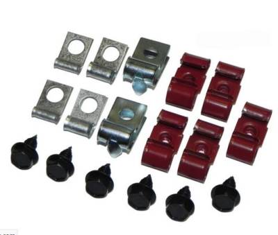 BRAKE LINE CLIP SET