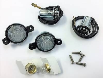 REAR LICENSE PLATE LIGHTS