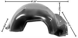 GM Restoration Parts - FRONT INNER FENDER