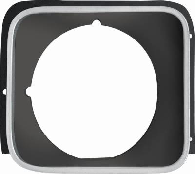 HEADLIGHT BEZEL - BLACK (RIGHT)