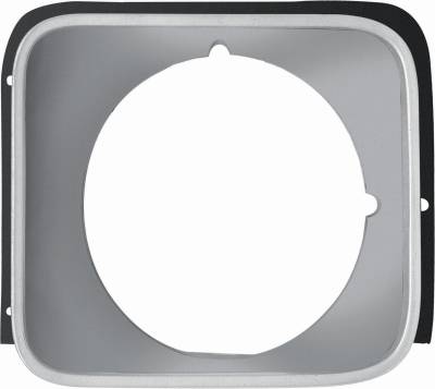 HEADLAMP BEZEL - SILVER