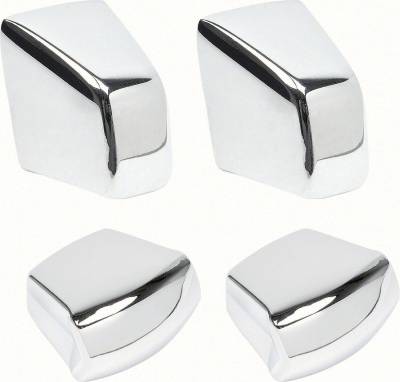 SEAT KNOB SET - CHROME