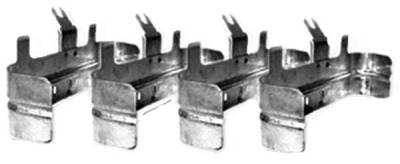 GM Restoration Parts - HEAT SHIELDS - SMALL BLOCK  (BOLTS TO MANIFOLD