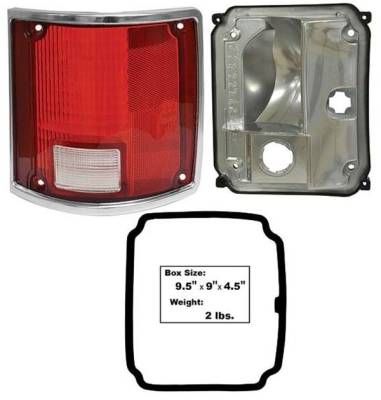 TAIL LIGHT LENS & HOUSING WITH TRIM
