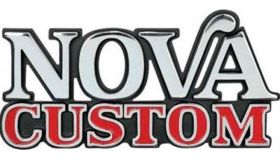 NOVA CUSTOM - FENDER EMBLEM / TRUNK EMBLEM