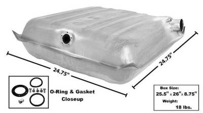 GAS TANK - GALVANIZED