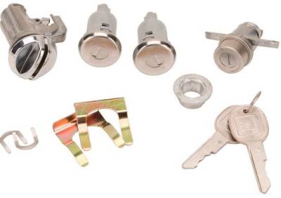 LOCK SET - GLOVEBOX TRUNK & DOORS