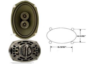 Custom Autosound - DUAL COIL SPEAKER - 200 WATT