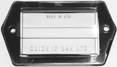 Classic Headquarters - LICENSE LIGHT LENS WITH GASKET