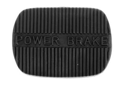 POWER BRAKE PEDAL PAD WITH STANDARD TRANSMISSION