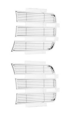 RS HEADLIGHT INNER DOOR - CHROME