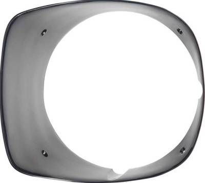 HEADLIGHT BEZEL - BLACK