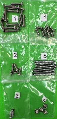 EXTERIOR TRIM SCREW KIT