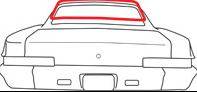WINDOW GASKET - REAR