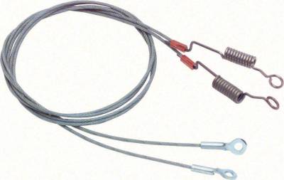 CONVERTIBLE TOP HOLD DOWN CABLES