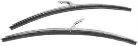 GM Restoration Parts - STAINLESS WIPER BLADES - 15 5/32