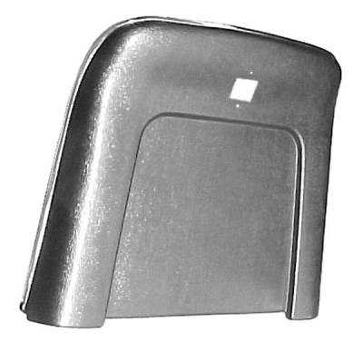 BUCKET SEAT BACKS WITH CHROME TRIM (PLASTIC)