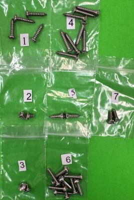 EXTERIOR TRIM SCREW KIT