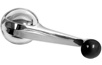 WINDOW CRANK  -  BLACK KNOB