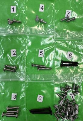 EXTERIOR TRIM SCREW KIT