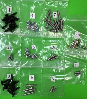 EXTERIOR TRIM SCREW KIT