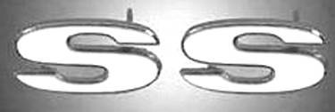 Trim Parts - FENDER EMBLEM - SS  (ONE SIDE)