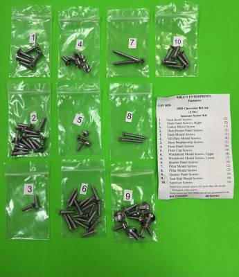 INTERIOR TRIM SCREW KIT