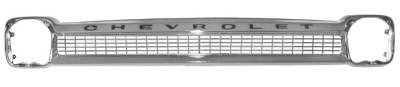 GRILLE  - CHROME WITH CHEVROLET LETTERING