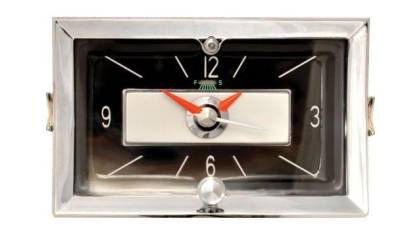 QUARTZ CLOCK - BLACK