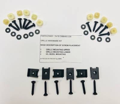 GRILLE HARDWARE KIT (Z-28)