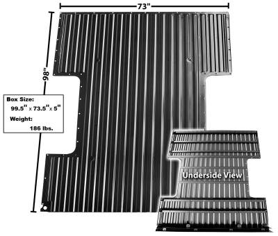 BED FLOOR PANEL - 8 FOOT