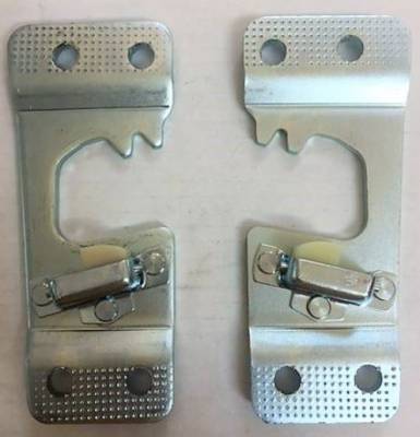 DOOR LATCH STRIKER PLATES