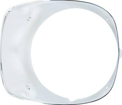 HEADLIGHT BEZEL- CHROME