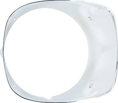 HEADLIGHT BEZEL - CHROME