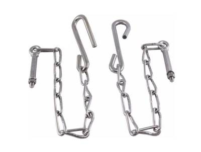 TAILGATE CHAINS (POLISHED STAINLESS)