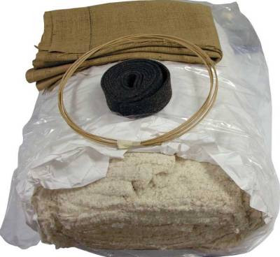 COTTON AND BURLAP PADDING KIT (FRONT BUCKET UPHOLSTERY INSTALLATION KIT)
