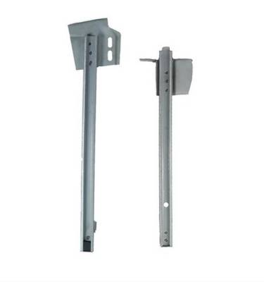 DOOR WINDOW GLASS TRACKS - VERTICAL FRONT AND REAR (LEFT)