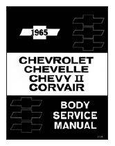 FISHER BODY MANUAL - 1965