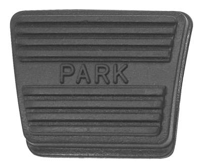 EMERGENCY BRAKE PEDAL PAD WITH LETTERING (PARK BRAKE PAD)